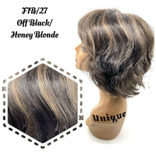 Load image into Gallery viewer, Unique's 100% Human Hair Full Wig / Style "W"