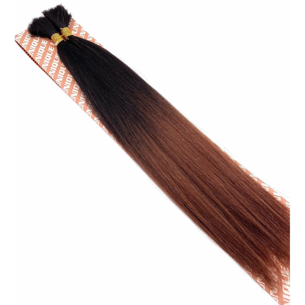Unique's Yaki Bulk / 100% Human Hair 18"