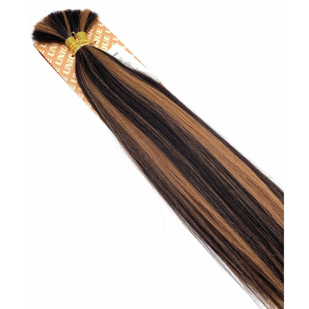 Unique's Yaki Bulk / 100% Human Hair 18"