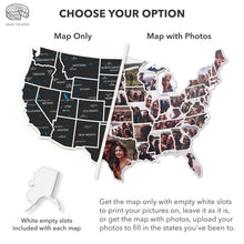 Load image into Gallery viewer, USA Photo Map Midnight