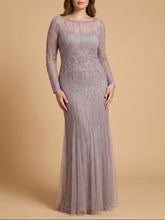 Load image into Gallery viewer, Lara High Neck Beaded Gown