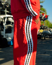 Load image into Gallery viewer, Red Letters x Cam Newton Rhinestone Pants - Red