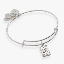 Load image into Gallery viewer, UNO™ “Trust No One” Charm Bangle