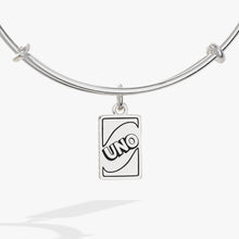 Load image into Gallery viewer, UNO™ “Trust No One” Charm Bangle
