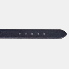 Load image into Gallery viewer, The Draco Navy Calfskin Belt