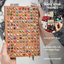 Load image into Gallery viewer, 3D Luminous Colored Wooden World Map Urban