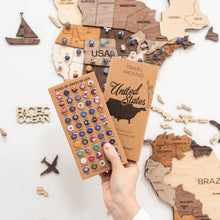 Load image into Gallery viewer, USA Flags Push Pins