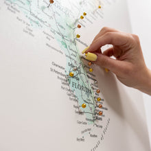 Load image into Gallery viewer, Wooden Canvas USA Map -  Colorful