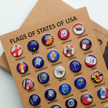 Load image into Gallery viewer, USA Flags Push Pins