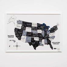 Load image into Gallery viewer, 3D Wooden USA Map on Board Nordik