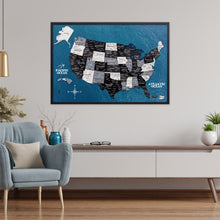 Load image into Gallery viewer, 3D Wooden USA Map on Board Nordik