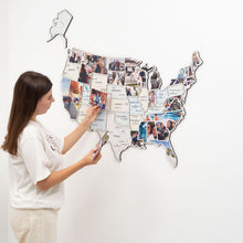 Load image into Gallery viewer, USA Photo Map Pastel