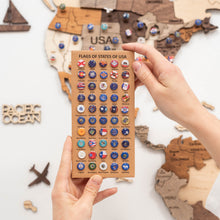 Load image into Gallery viewer, USA Flags Push Pins
