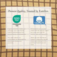 Load image into Gallery viewer, Turkish Cotton Flannel Sheet Set - Plaid &amp; Stripe Collection