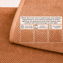 Load image into Gallery viewer, Cotton Textured Bath Towel Set - Acacia Collection