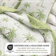 Load image into Gallery viewer, West Palm Trees Coastal Quilt Set - Coronado Collection