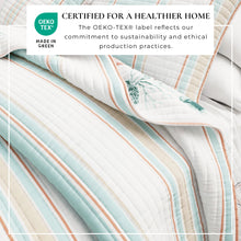 Load image into Gallery viewer, Coastal Printed Cotton Quilt Set - St. Augustine Collection