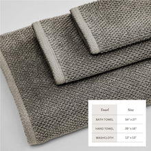 Load image into Gallery viewer, Cotton Textured Bath Towel Set - Acacia Collection
