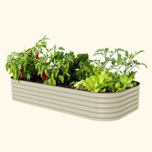 Load image into Gallery viewer, 17" Tall 10 In 1 Jumbo Modular Metal Raised Garden Bed Kit