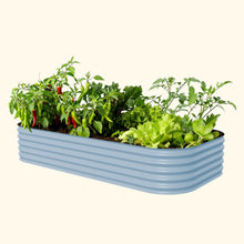 Load image into Gallery viewer, 17" Tall 10 In 1 Jumbo Modular Metal Raised Garden Bed Kit
