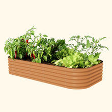 Load image into Gallery viewer, 17" Tall 10 In 1 Jumbo Modular Metal Raised Garden Bed Kit