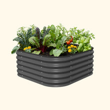 Load image into Gallery viewer, 17" Tall 4 In 1 Small Modular Metal Raised Garden Bed Kit