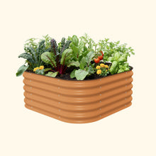 Load image into Gallery viewer, 17" Tall 4 In 1 Small Modular Metal Raised Garden Bed Kit