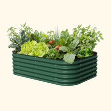 Load image into Gallery viewer, 17" Tall 6 In 1 Medium Modular Metal Raised Garden Bed Kit