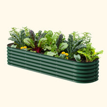 Load image into Gallery viewer, 17" Tall 9 In 1 Large Modular Metal Raised Garden Bed Kit