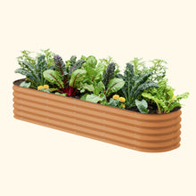 Load image into Gallery viewer, 17" Tall 9 In 1 Large Modular Metal Raised Garden Bed Kit