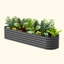 Load image into Gallery viewer, 17" Tall 9 In 1 Large Modular Metal Raised Garden Bed Kit