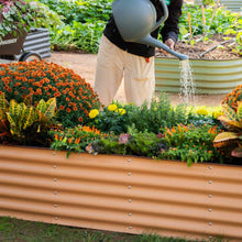Load image into Gallery viewer, 17" Tall 10 In 1 Jumbo Modular Metal Raised Garden Bed Kit