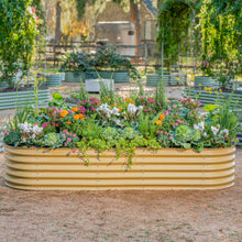 Load image into Gallery viewer, 17" Tall 10 In 1 Jumbo Modular Metal Raised Garden Bed Kit