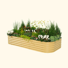 Load image into Gallery viewer, 17" Tall 10 In 1 Jumbo Modular Metal Raised Garden Bed Kit