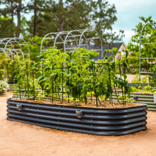 Load image into Gallery viewer, 17" Tall 10 In 1 Jumbo Modular Metal Raised Garden Bed Kit