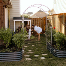 Load image into Gallery viewer, 17" Tall 9 In 1 Large Modular Metal Raised Garden Bed Kit