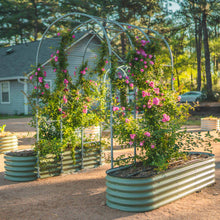 Load image into Gallery viewer, 17" Tall 6 In 1 Medium Modular Metal Raised Garden Bed Kit
