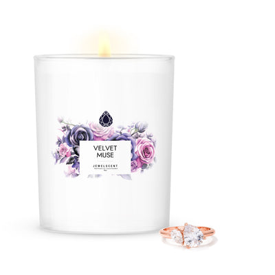 Velvet Muse 18oz Mystery Jewelry Candle