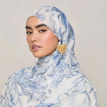 Load image into Gallery viewer, Versatile Watercolor Print Headscarf Soft Breathable Hijab (MH165)