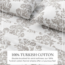 Load image into Gallery viewer, Turkish Cotton Flannel Sheet - Belle Collection