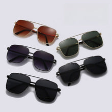 Load image into Gallery viewer, Vintage Double Bridge Sunglasses - Timeless Retro Style for Men &amp; Women (MAC265)