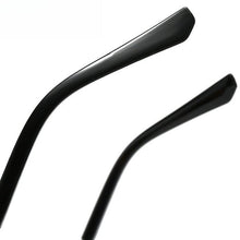 Load image into Gallery viewer, Vintage Rimless Cut Edge Sunglasses - Frameless Polygon Statement Piece (MAC266)
