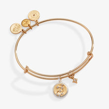 Load image into Gallery viewer, Virgo Zodiac Charm Bangle
