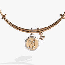 Load image into Gallery viewer, Virgo Zodiac Charm Bangle
