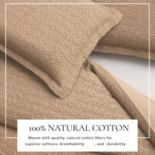 Load image into Gallery viewer, 100% Cotton Honeycomb Waffle Duvet Set - Mattea Collection