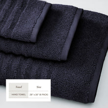 Load image into Gallery viewer, Luxury Combed Cotton Bath Towel Set - Karina Collection