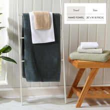 Load image into Gallery viewer, 100% Cotton Woven Texture Bath Towel Set - Marbella Collection