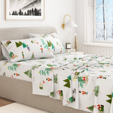 Load image into Gallery viewer, Turkish Cotton Christmas Flannel Sheet Set - Whittaker Collection