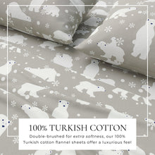 Load image into Gallery viewer, Turkish Cotton Flannel Sheet - Stratton Collection