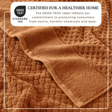 Load image into Gallery viewer, Cotton Diamond Waffle Weave Bath Towel Set - Grayson Collection